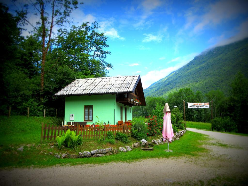 Хостел Kamp Rut Кобарид Экстерьер фото